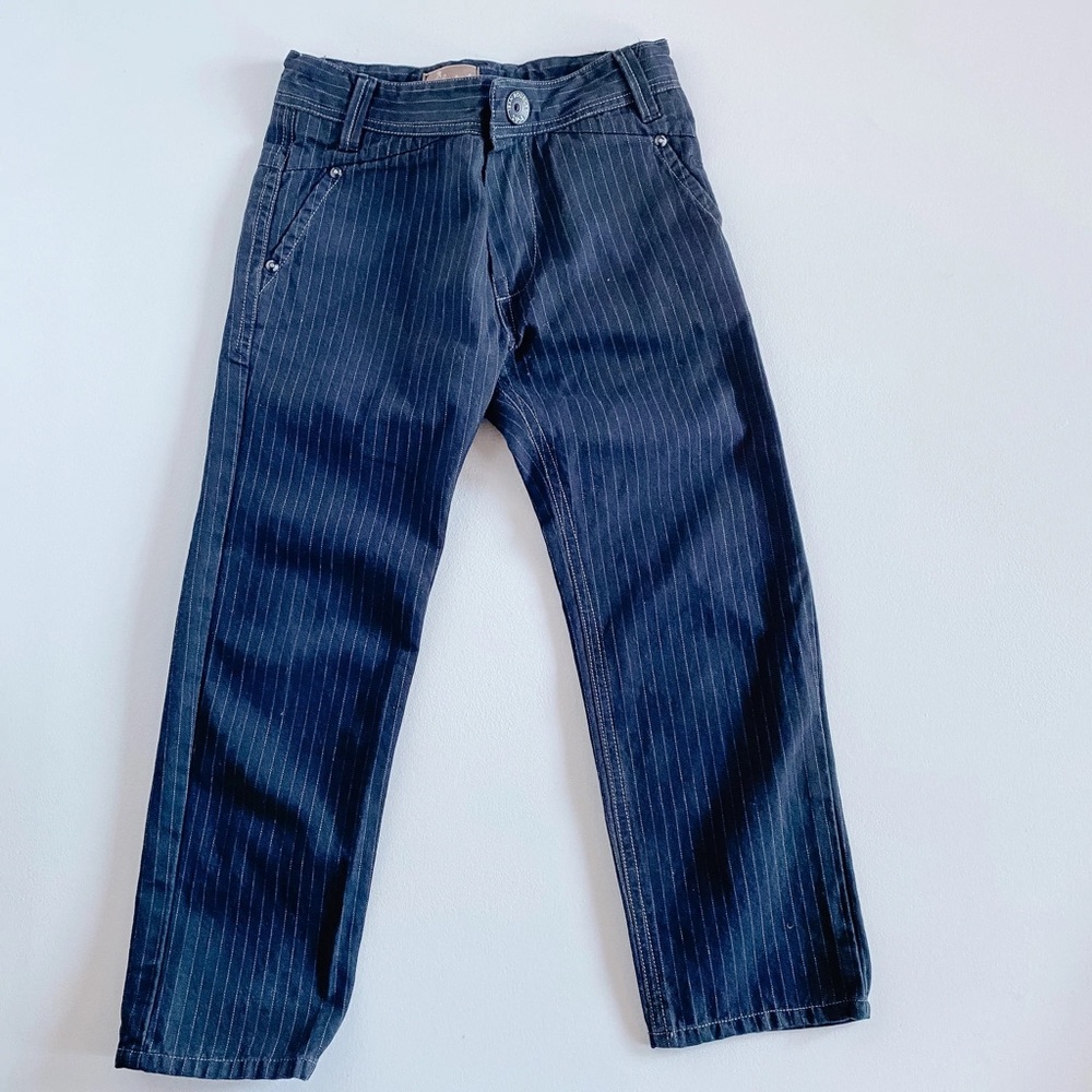 Jean Bourget Pinstripe Pants